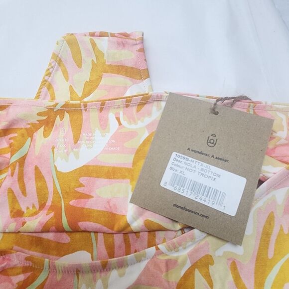 NWT Stone Fox Swim Hot Tropix Nola Bikini Bottoms (XL) - Picture 6 of 6